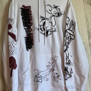 Men’s Tom & Jerry Graphic Hoodie Sz xlg (46-48) sku 3158